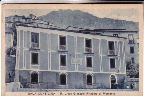 Cartolina sala consilina fp - sala,