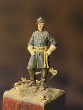 Figurino Soldatino  54mm  dipinti a mano: Private, 1 U.S. Sharpshooters, 1862