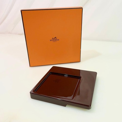 Vassoio hermès marrone - hermès,