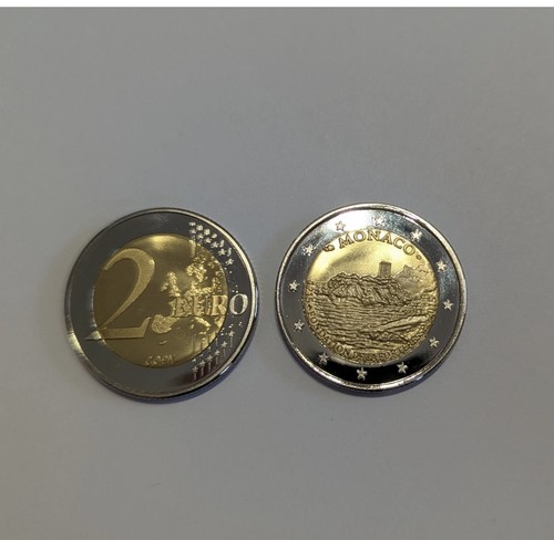 Euros commémorative monaco - 2,