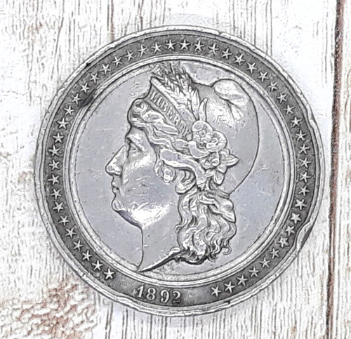 Medaglia testa liberty - medaglia,