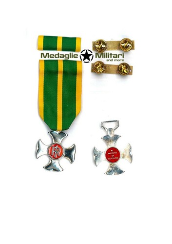 Medaglia nastrino croce - medaglia, e/o