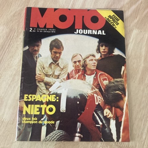 Moto journal 85 1972 - moto, n°