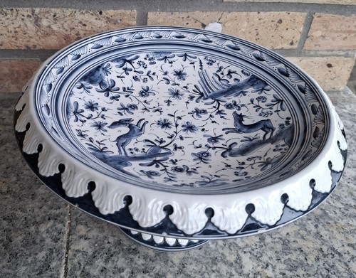 Alzatina maiolica real - alzatina,