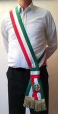 fascia sindaco tricolore