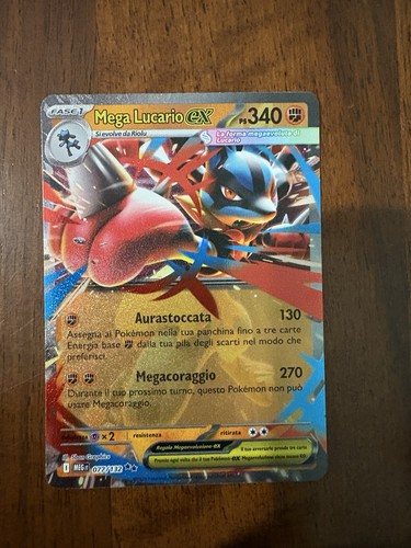 Mega lucario 077 132 - mega, ex