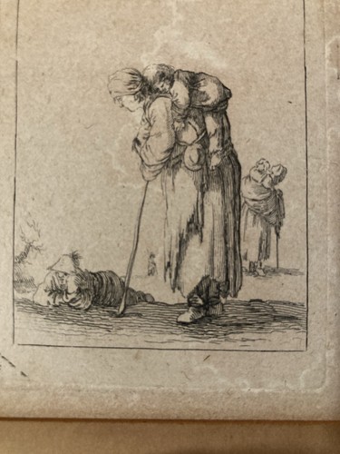 Incisione 1640 acquaforte - acquaforte, xvii
