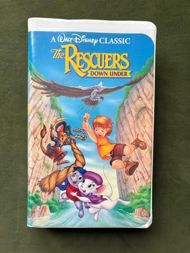 The rescuers down under vhs - the,