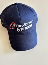 Raro Cappello Aeronautica Militare Eurofighter Originale Blu Navy Pilota