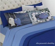 Completo Letto Stampa Digitale Pescietti Shabby 100% Cotone