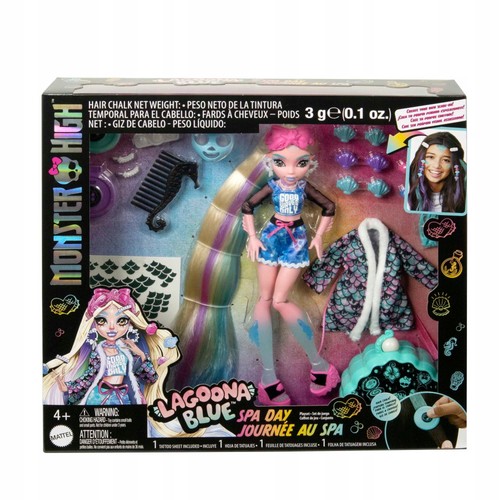 Monster high puppe - spa, day