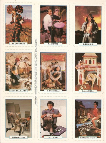 1985 playmen lotto carte da - 1985,