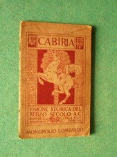 CABIRIA GABRIELE D'ANNUNZIO