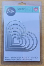 Sizzix Framelits Hearts set 6