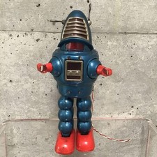 Robot Yoshiya Planet latta giocattoli vintage anni 50 motivo Robbie il robot