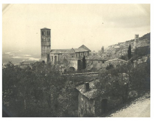 Italie assisi vista sulla - italie,, assisi,