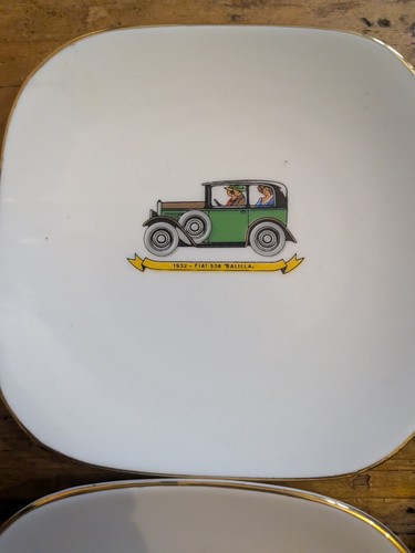 Piattini fiat auto epoca - auto, d'epoca