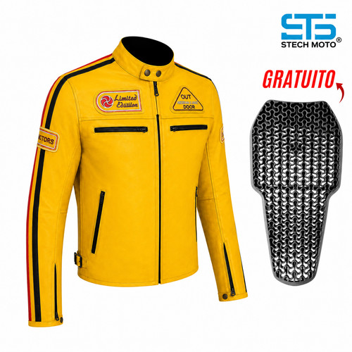 Moto giubbotto pelle da - in,