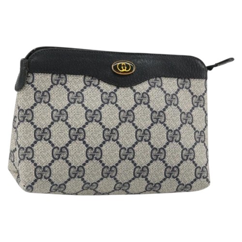 Gucci supreme pouch pvc - gg,