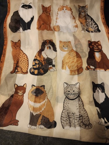 Sciarpa gatto oblunga x - gatto,