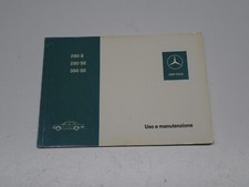 MERCEDES BENZ 280 S-280 SE-350 SE USO E MANUTENZIONE LIBRETTO MANUALE 1972