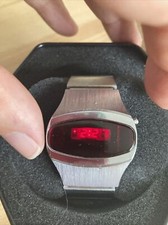 Vintage LED Rotglas Digital