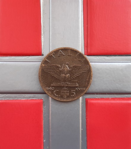 5 centesimi 1940 xviii - centesimi,