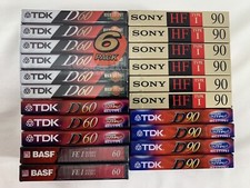 21 Vintage TDK Sony BASF D60