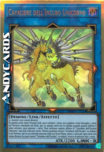 Cavaliere dell incubo unicorno - cavaliere, dell'incubo