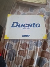 libretto uso e manutenzione Fiat Ducato + Ambulanza ( Stampato 1/1994 + X/1997)