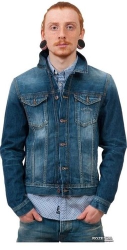 Giacca jeans uomo pepe navy - pepe,