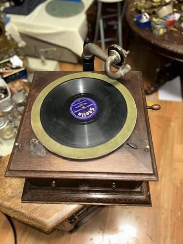 Antico grammofono music box - music,