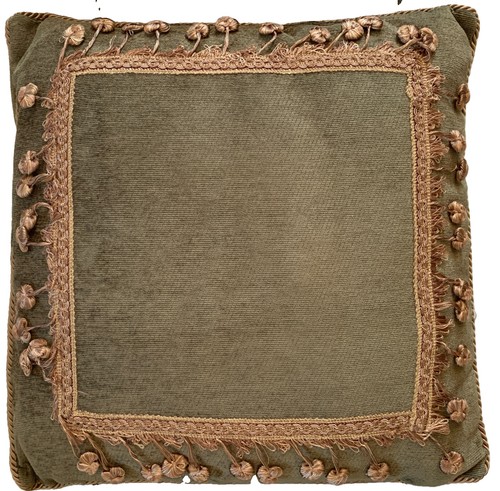 Cuscino vintage verde - cuscino,