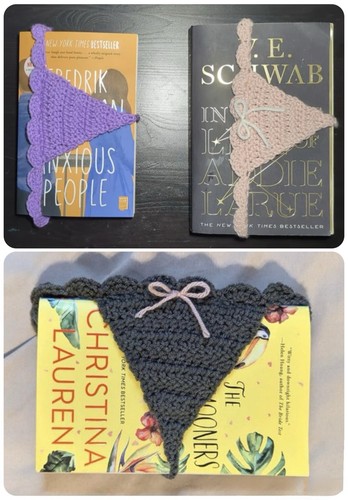 Handmade crochet thong