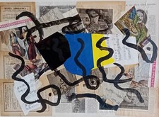 Arturo Carmassi cm 70x50 tecnica mista anno 1980