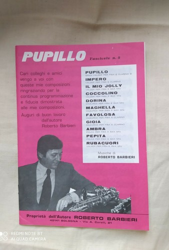 Roberto barbieri pupillo - barbieri,