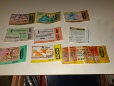 LOTTO 19 BIGLIETTI TORINO CON FINALE COPPA ITALIA CON ROMA + ALTRO MATERIALE