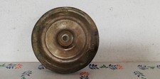 VINTAGE ROSONE IN OTTONE ø cm  12 - COPRI FORO - STUFA - CAMINO - CONDOTTO