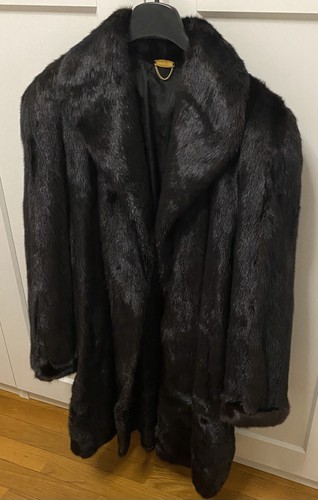 Pelliccia visone nero - pelliccia,