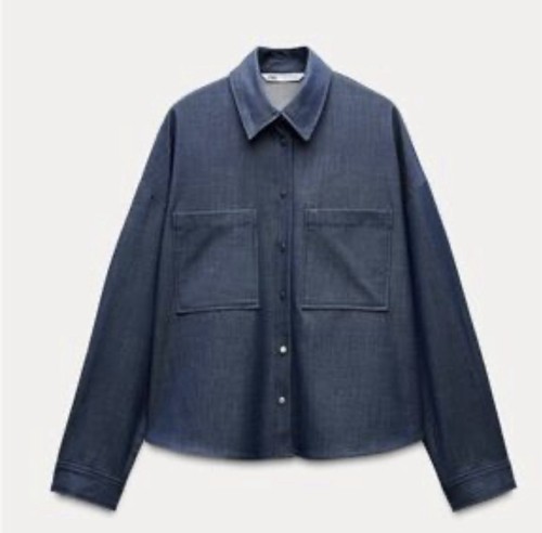 Zara camicia denim - , donna