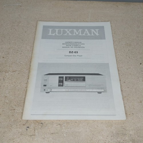 Lettore compact disc luxman - compact,