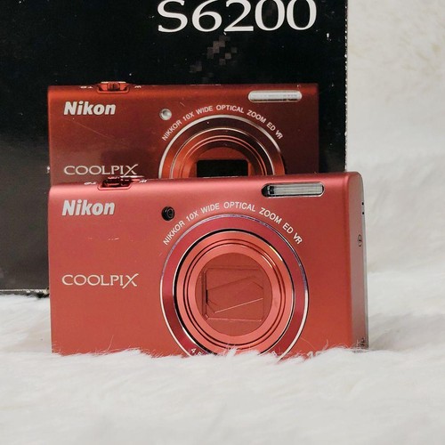 Nikon coolpix s6200 rosso - s6200,