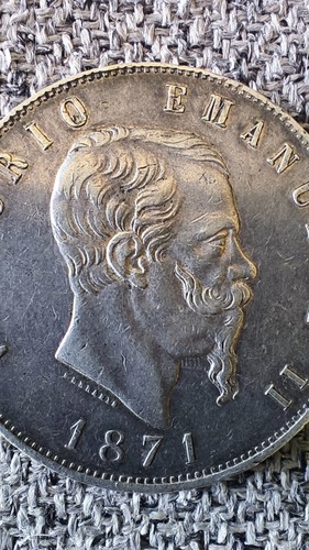 Lire 1871 milano qspl - 5,