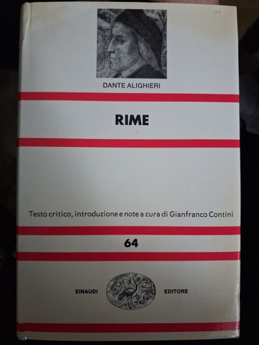 Dante alighieri rime - dante,