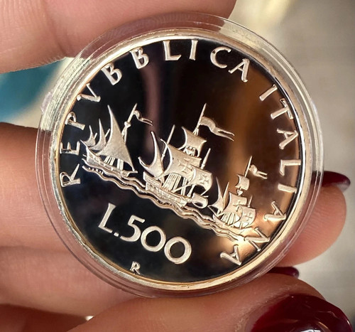 Repubblica italiana 500 lire - italiana,