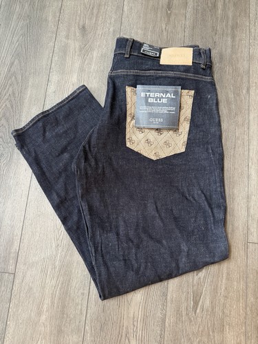 Jeans guess uomo blu eterno - jeans,