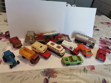 MATCHBOX 12 Pezzi Giocati RARI Collezione Modellini Giocattoli Lotto Macchinine 