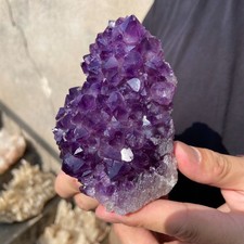 Ametista naturale a grappolo