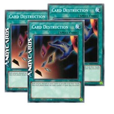 3x CARD DESTRUCTION •
