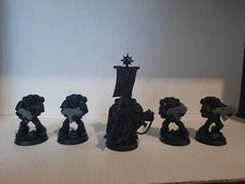 Warhammer 40k Capitano Egressus Ater E Tattici Primer Nero